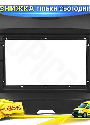 ©➀переходная рамка ford edge 2 2015 9 дюймов lesko для установки мультимедиа штатная рамка для магнитолы ku-22