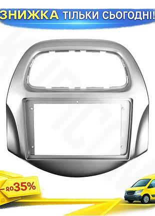 ©➀переходная рамка lesko для chevrolet daewoo matiz spark baic beat 2018+ установка магнитолы 9 дюймов сер