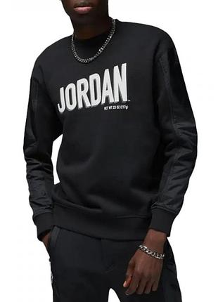 Толстовка чоловіча jordan mvp gfx flc crew dv7588-010