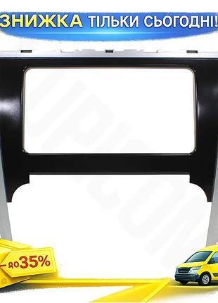 ©➀переходная рамка 2 din lesko для toyota camry 2011-2014 установка магнитолы адаптер для мультимедийного