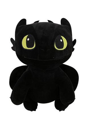 Игрушка беззубик черный новый 75 см
