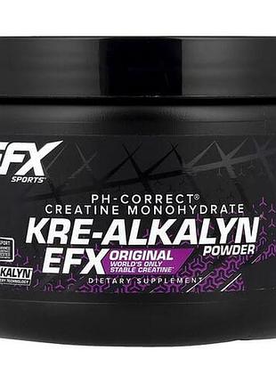 Efx sports creatine monohydrate kre-alkalyn 100 грам, без смаку