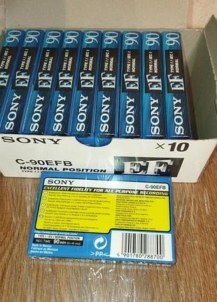 Кассета sony ef 90sony 2