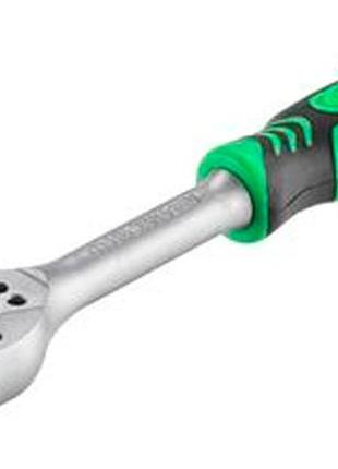 Ключ трещоточный (рукоятка с храповым механизмом) intertool 3/8" x 72t (ht-2125)