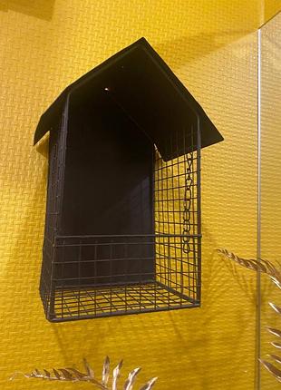 Декоротивна полиця будиночок 4
