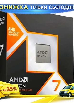 Ku процесор amd ryzen universal fit 7 9800x3d 8 ядер 4.7 ггц turbo boost 5.2 ггц для настільного пк іг uni2l_k