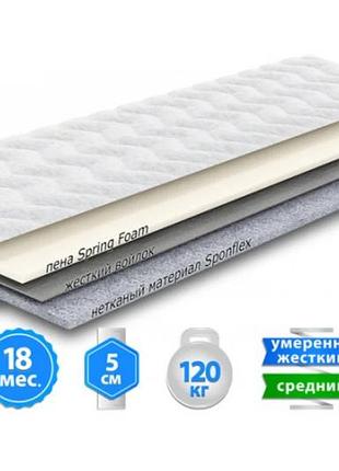 Матрас ортопедический duet 80x200 см 2