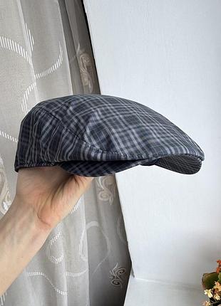 Кепка жиганка в клітинкк l-xl 59-60 кашкет картуз хулиганка восьмиклинка ted baker stetson фуражка англійська кепка