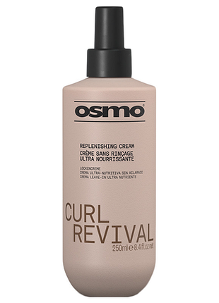 Крем несмываемый легкой фиксации для укладки волнистых волос curl revival new osmo, 250 мл