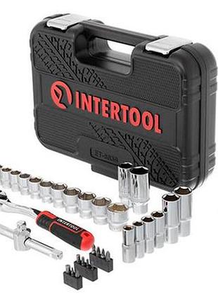 Набор инструмента intertool 3/8" 39 ед. storm (et-8039) 3