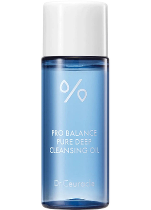Очищающее гидрофильное масло с пробиотиками dr.ceuracle pro balance cleansing oil, 20 мл