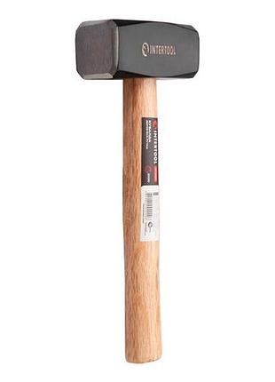Кувалда intertool 2000г ручка дерево (ht-0222) 3