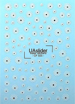 Слайдер-дизайн для ногтей color and foil 555 slider