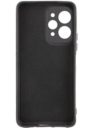 Чехол tpu getman liquid silk full camera для xiaomi redmi 12 черный / black 2