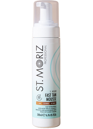 Автобронзат-мус для експрес- засмаги st.moriz fast tan, 200 мл