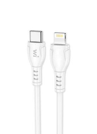 Кабель wibrand boa pd pvc charging data cable ip 1m white