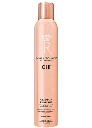 Спрей для фиксации укладки ultimate control royal treatment chi, 284 г