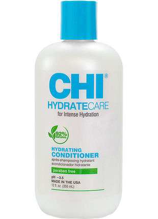Кондиціонер поживний і зволожувальний для волосся hydrate care hydrating chi, 355 мл