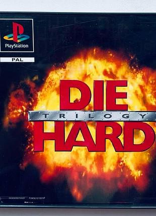 Die hard trilogy, б/в, англійська версія - диск для playstation 1