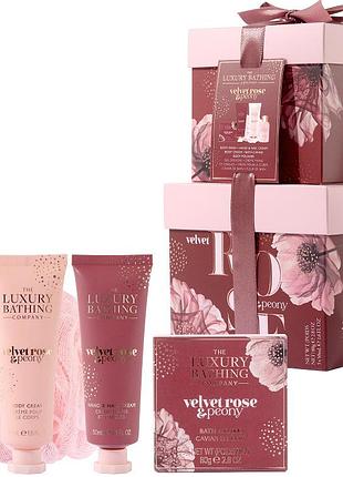 Набор для рук и тела stacking treats vrp 2026 the luxury bathing, (50мл/50мл/50мл/80г)