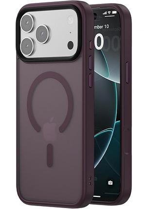 Чохол ummi colorful with magsafe для iphone 17 pro / iphone 18 pro панель-накладка для телефону магнітна зарядка айфон 17 про /