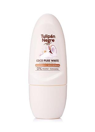 Шариковый дезодорант tulipan negro нежный кокос (50 мл) daily skin care