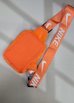Сумка-месенджер nike, помаранчева 2