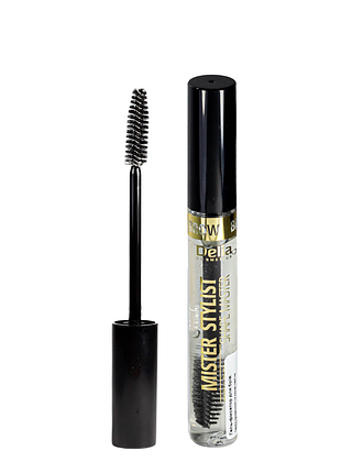 Гель-фіксатор для брів delia cosmetics mister stylist shape master 11 мл daily skin care