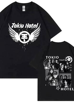 Футболка tokio hotel чорна