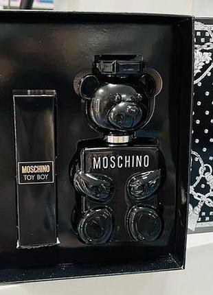 Супер подарунковий набір moschino toy boy