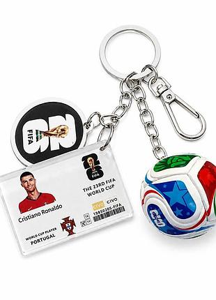Коллекционный набор брелок криштиана роналда - fifa world cup 2026