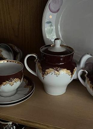 Сервиз чайный барановский фарфоровый завод