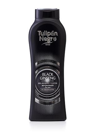 Гель для душа мужской парфюмированный tulipan negro "черный женьшень", 650 мл daily skin care