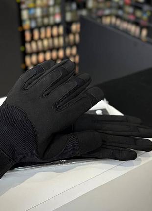 Тактические перчатки mil-tec army - black 2