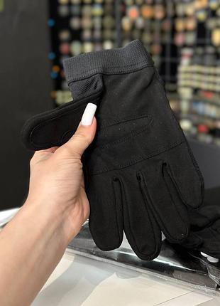 Тактические перчатки mil-tec army - black 3