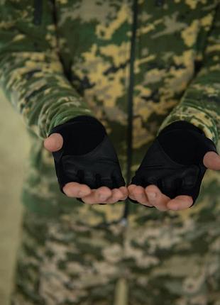 Рукавиці безпалі okley чорні 10