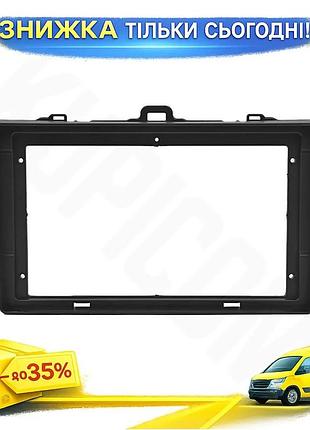 ©➀переходная рамка lesko для toyota corolla 2007-2013 9 дюймов установка магнитолы рамка для мультимедийно