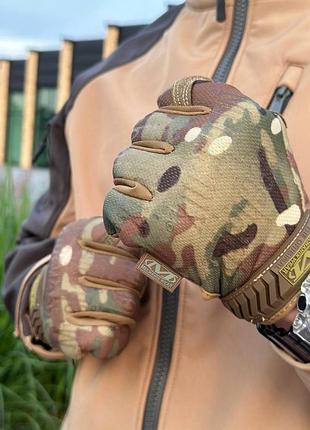 Перчатки палые мультикам mechanix m-pact оригинал 4