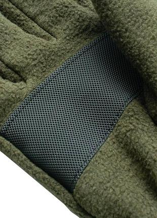 Варежки флисовые улучшенные olive 2