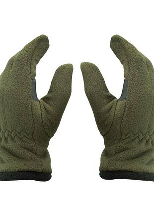 Варежки флисовые улучшенные olive 4