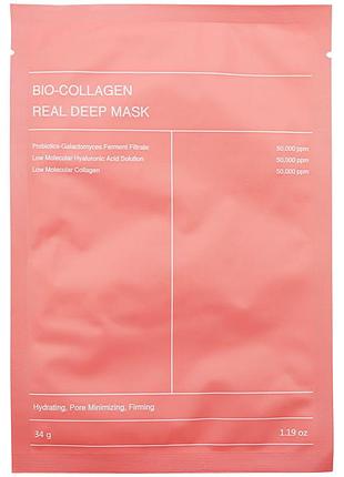 Гидрогелевая маска с коллагеном - biodance bio-collagen real deep mask