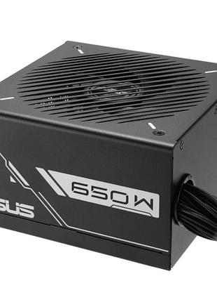 Блок питания asus prime 650w atx 80 plus bronze с вентилятором 135 мм black (90ye00y1-b0na00)