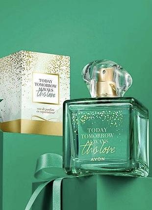 Женская туалетная вода avon this love 100 мл