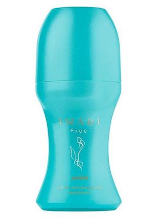 Шариковый дезодорант-антиперспирант avon imari free 50 мл