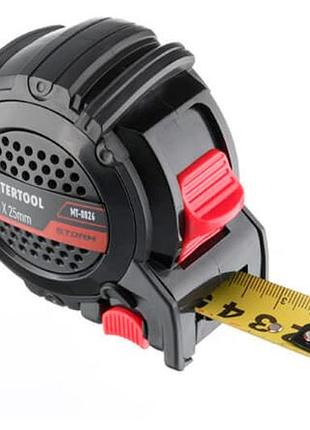 Рулетка intertool 5 м x 25 мм storm магнит (mt-0826)