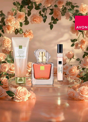 Набор avon tta radiance 50 мл,аромат 10 мл,парфюмированный лосьон