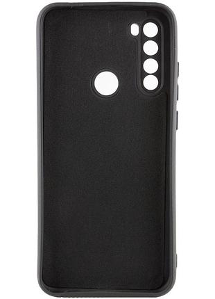 Чехол tpu getman liquid silk full camera для xiaomi redmi note 8t черный / black 2
