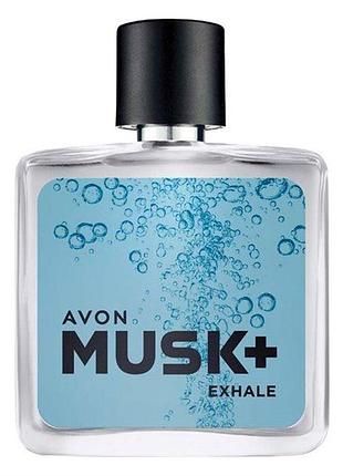 Туалетна вода musk exhale, 75 мл