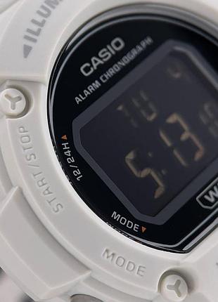 Чоловічий годинник casio w-219hc-8b спортивний з електронним циферблатом та підсвічуванням 3