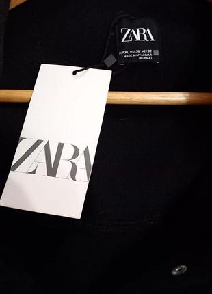 Фетрова куртка сорочка zara 8